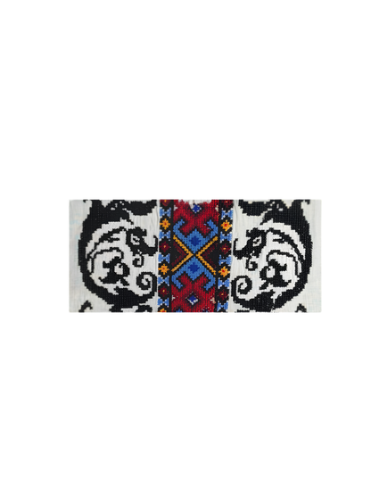 Bluza dama AU26 alb/negru