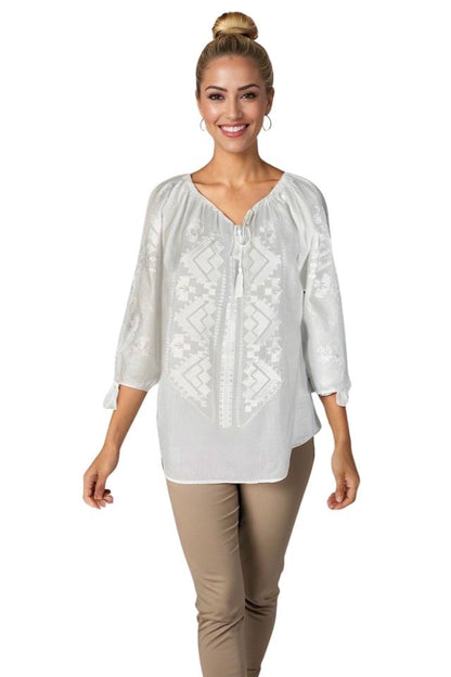 Bluza dama RSL5 alb crystal