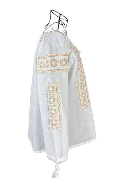 Bluza dama tip ie I26 alb/crem