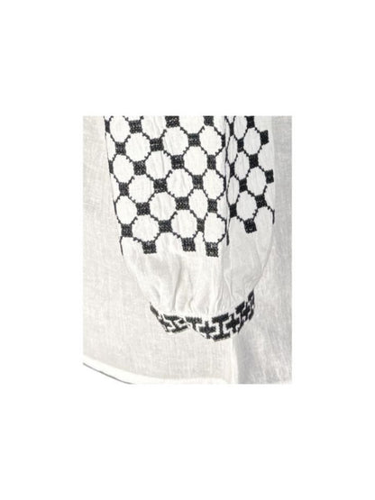 Bluza dama M26 alb/negru