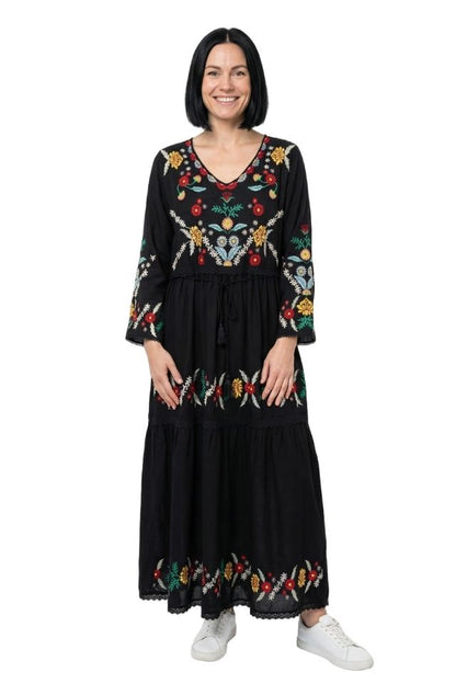 Rochie dama casual A26 negru