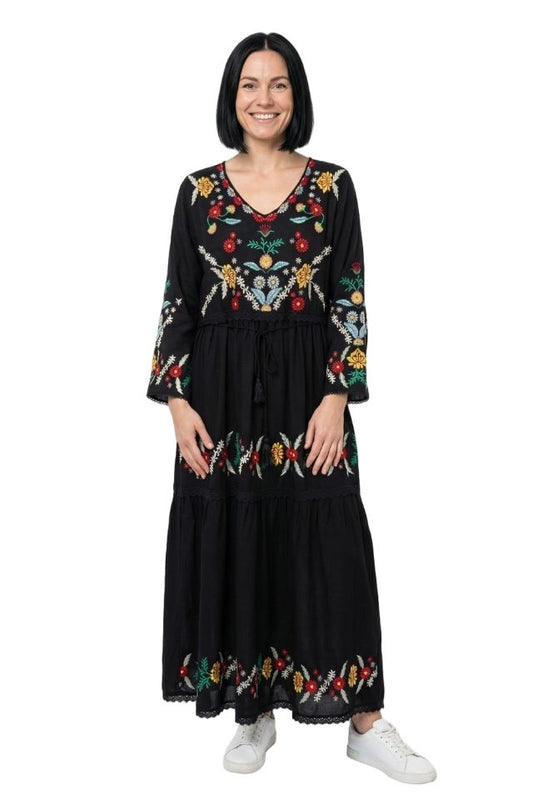 Rochie dama casual A26 negru