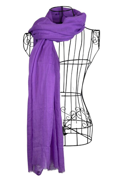Esarfa dama uni 25V, mov 180 x 95 cm