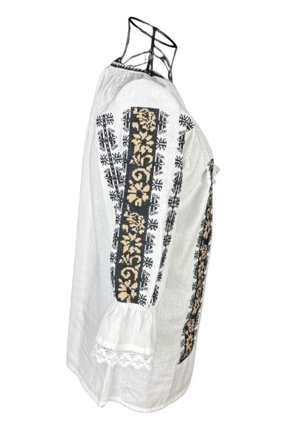 Bluza dama A26 alb/crem