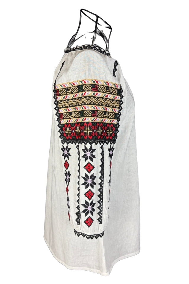 Bluza dama 2IU26 alb/mov