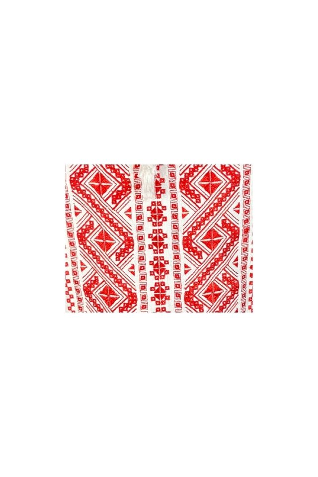 Bluza dama RS25 alb pur/rosu