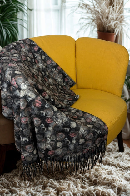 Fular dama tip casmir SEC negru