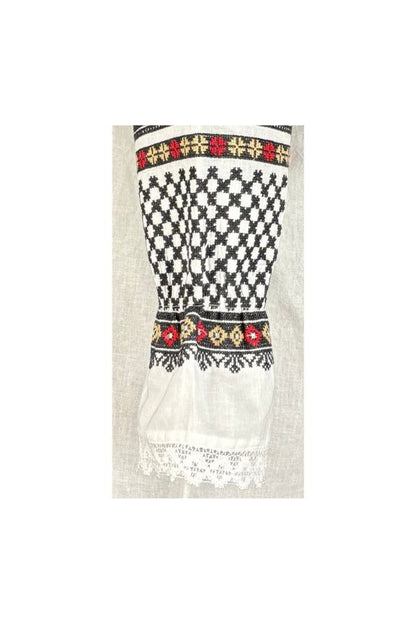 Bluza dama tip ie D24 alb optic/negru