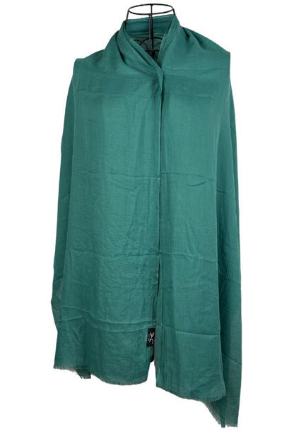 Esarfa dama uni 25V, verde prafuit 180 x 95 cm