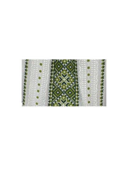 Bluza dama IL26 alb/verde