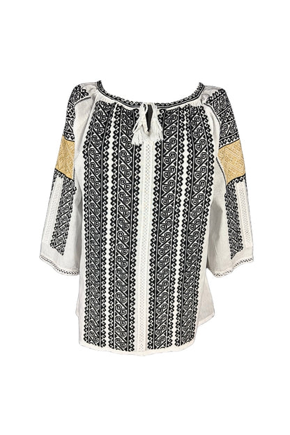 Bluza dama IL26 alb/crem