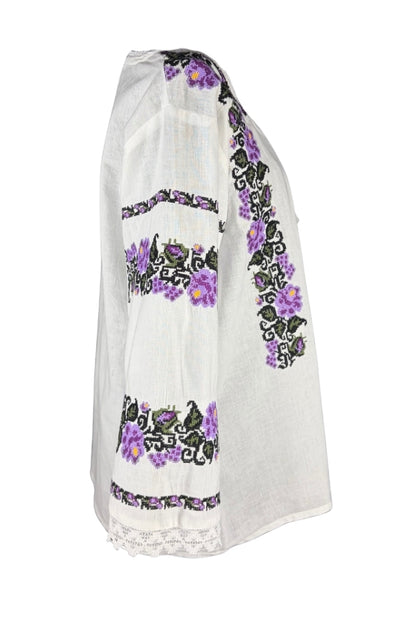 Bluza dama SE26F alb/mov