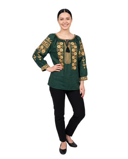 Bluza dama IL26 verde