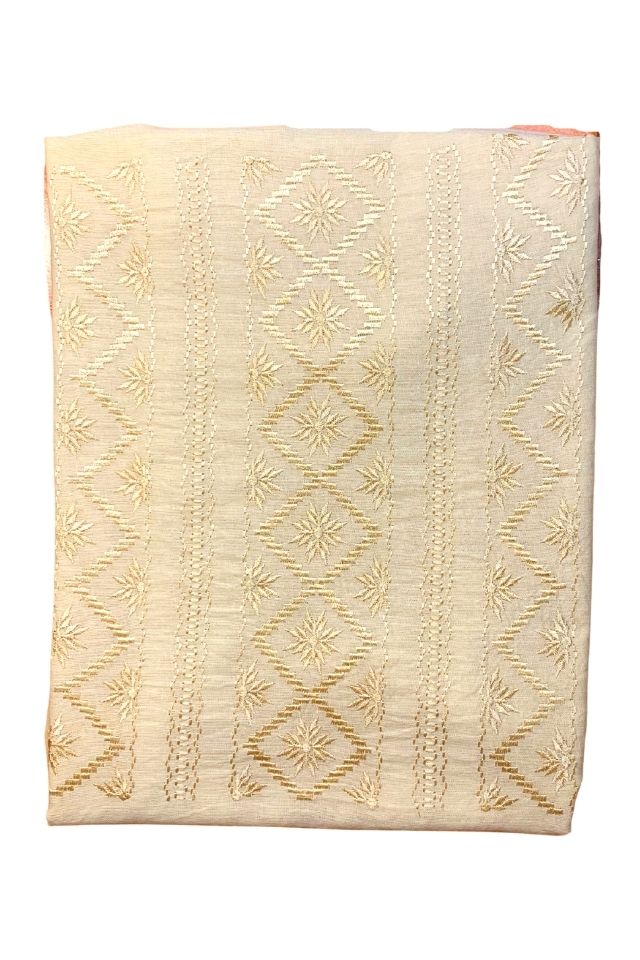 Esarfa tip marama traditionala, bej, 180 x 53 cm