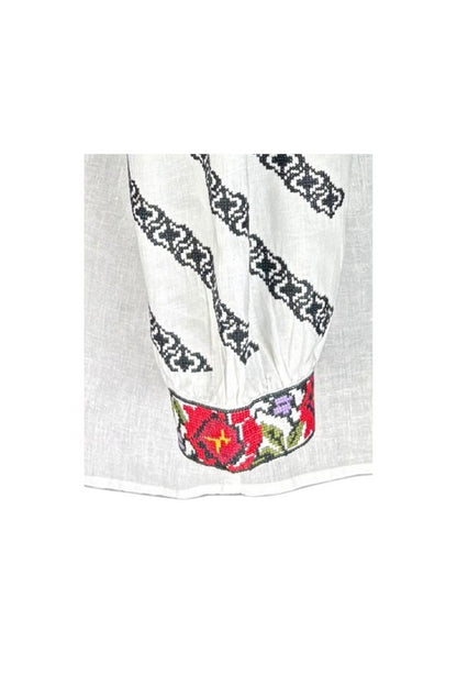 Bluza dama RFN 2 alb/verde olive
