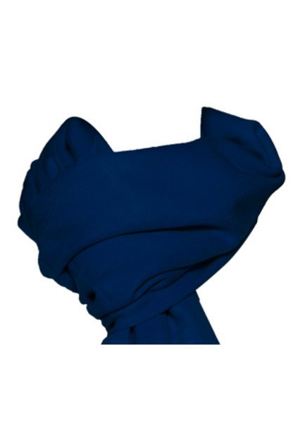 Esarfa tip sal din casmir, bleumarin