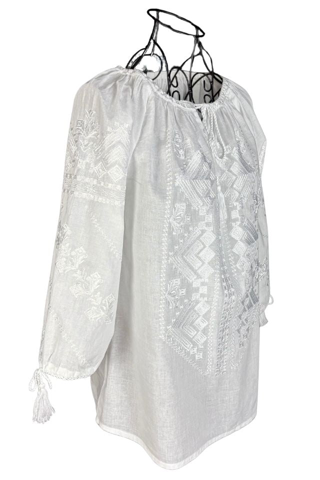 Bluza dama RSL5 alb crystal