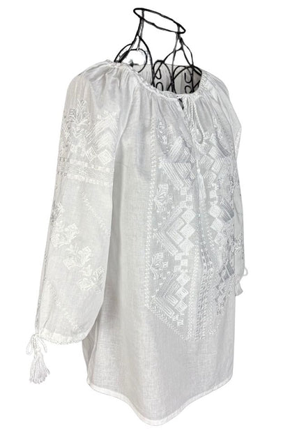 Bluza dama RSL5 alb crystal