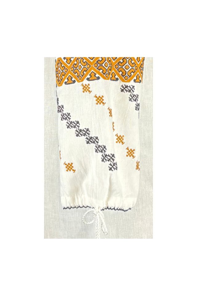 Bluza tip ie dama R25 alb/gri