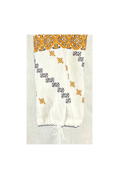Bluza tip ie dama R25 alb/gri