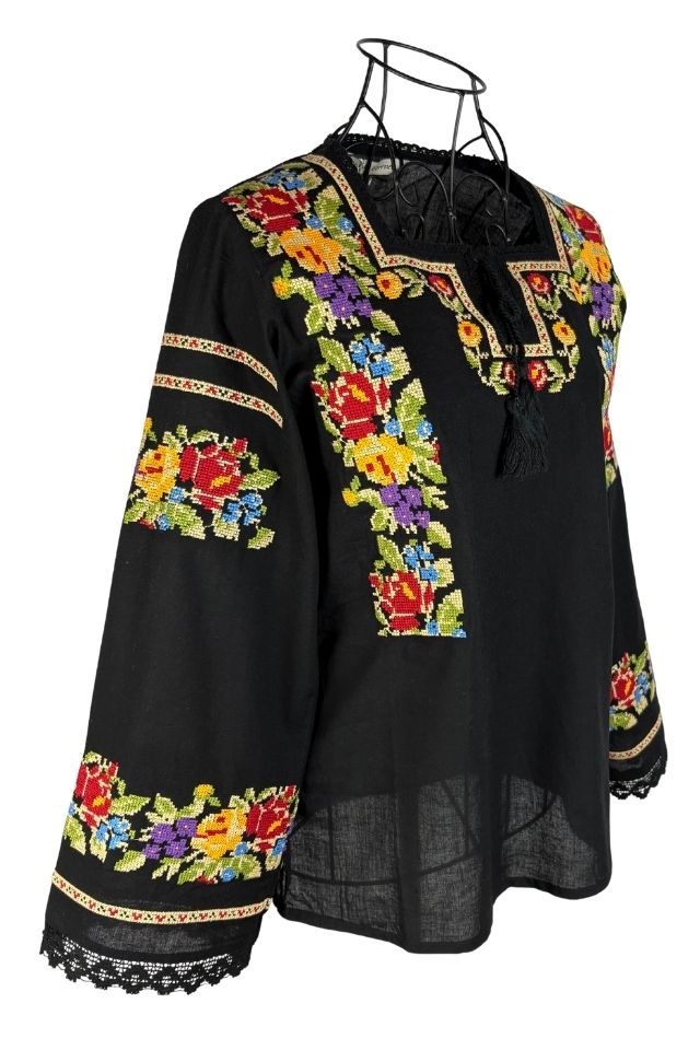 Bluza dama DF negru/galben