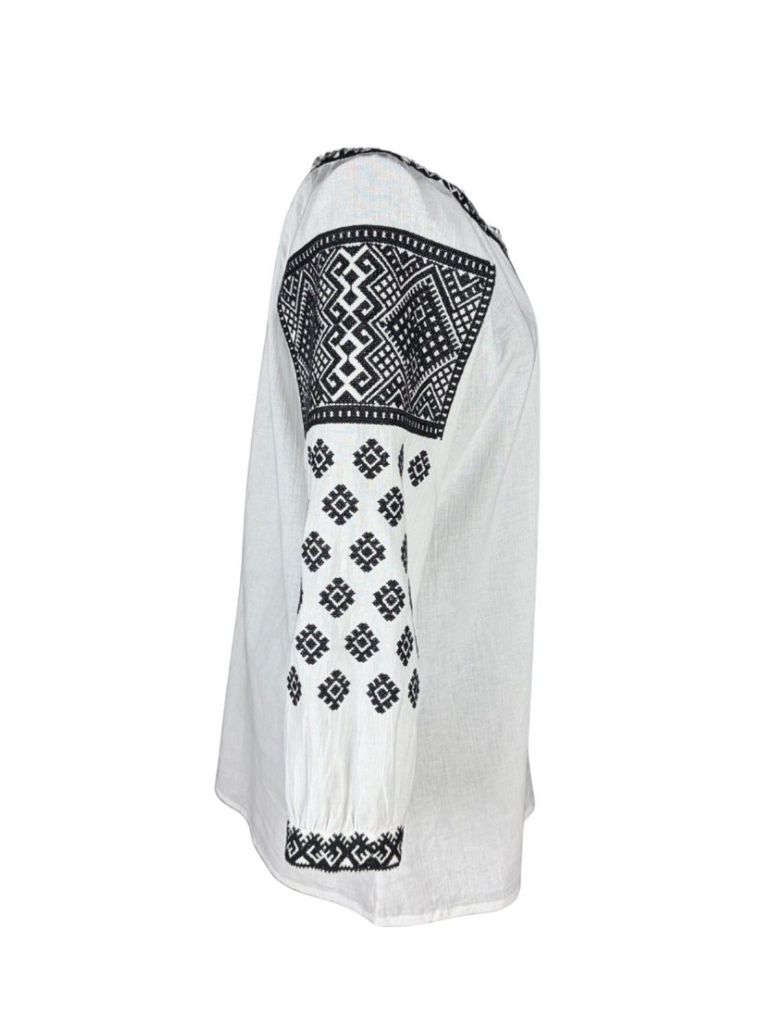 Bluza dama IL26 alb/negru