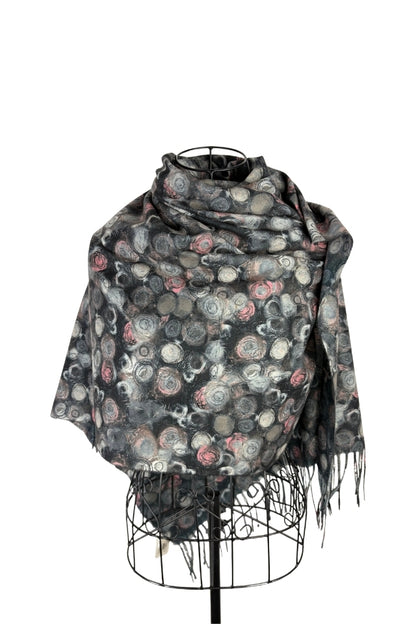 Fular dama tip casmir SEC negru
