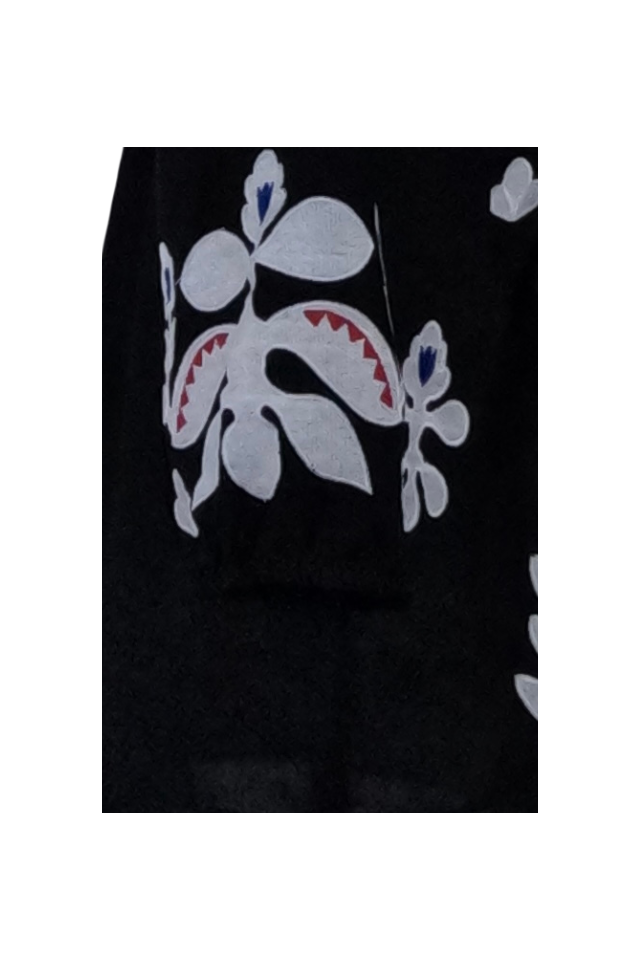 Bluza tip ie dama B2 negru mahon/rosu