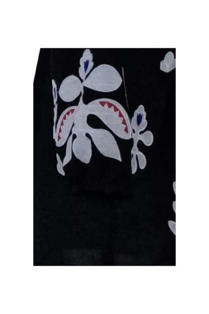 Bluza tip ie dama B2 negru mahon/rosu
