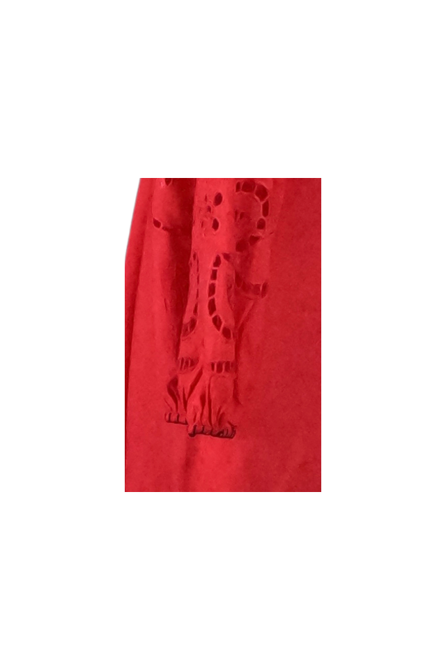 Rochie traditionala R24, rosu