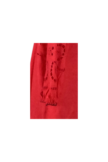 Rochie traditionala R24, rosu