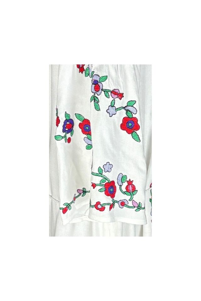 Rochie dama S25 alb/mov