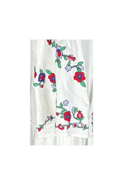 Rochie dama S25 alb/mov