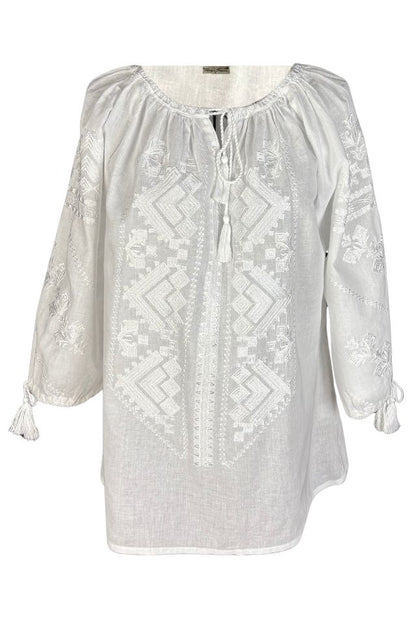 Bluza dama RSL5 alb crystal