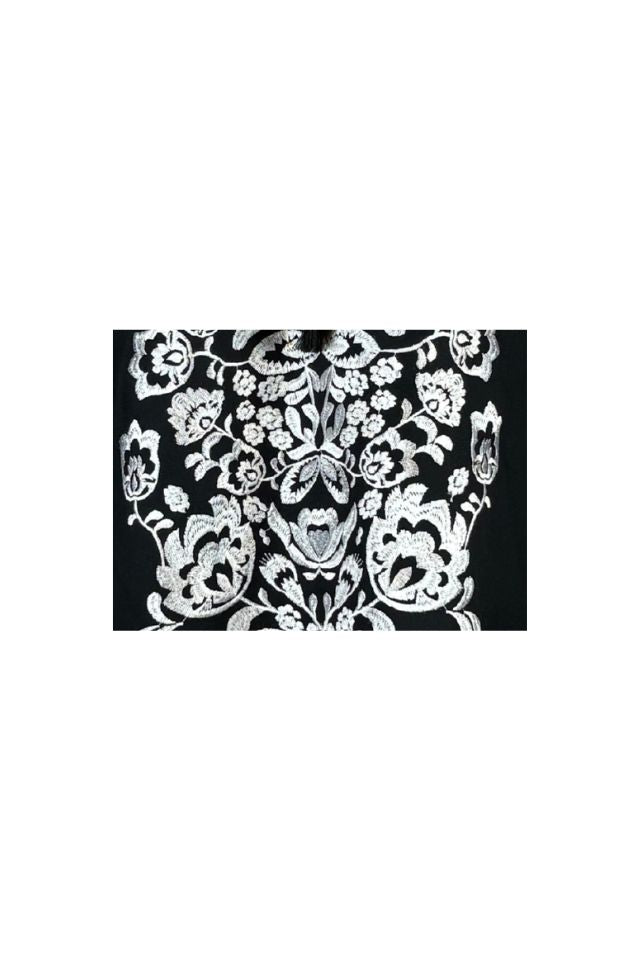 Bluza tip ie dama R24, negru/alb