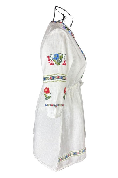 Rochie fete CPO alb/mov