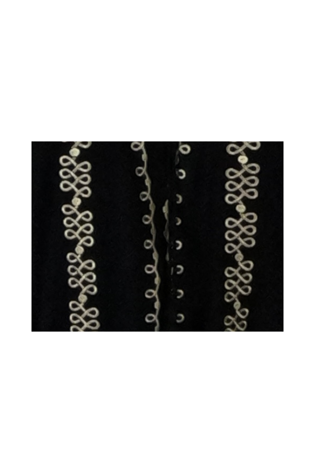 Rochie traditionala R24, negru darth vader