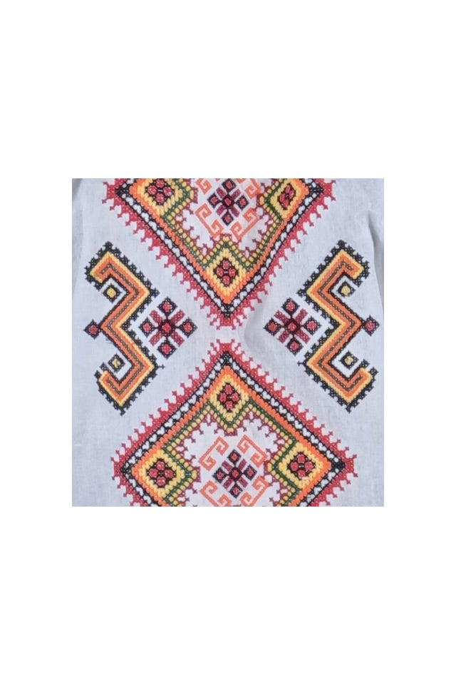 Bluza dama tip ie RD24, alb/galben