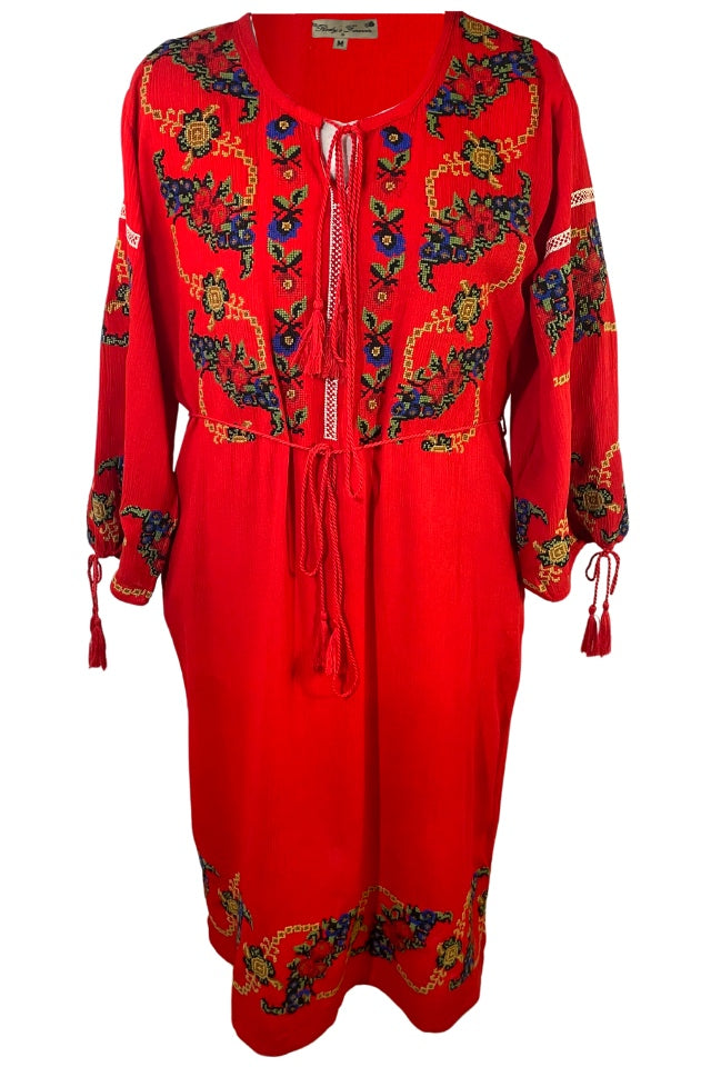 Rochie dama casual RC24, rosu