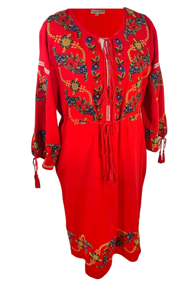 Rochie dama casual RC24, rosu