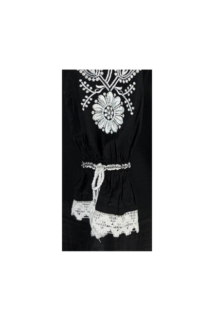 Bluza dama IL26 negru/alb