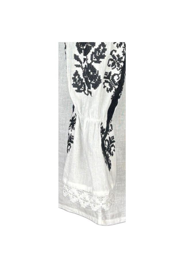 Bluza dama A26 alb/negru