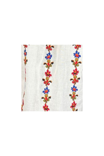 Bluza dama tip ie R25 alb/albastru