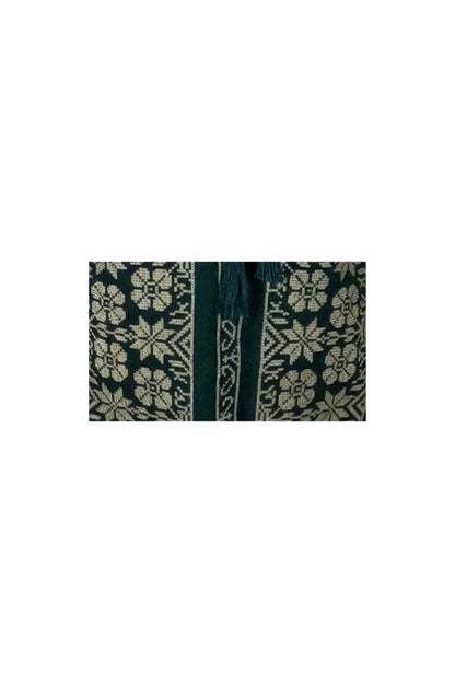 Bluza dama tip ie 024, verde/auriu