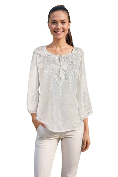 Bluza dama RA25 alb mat