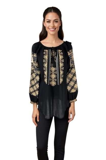 Bluza dama tip ie I26 negru/bej