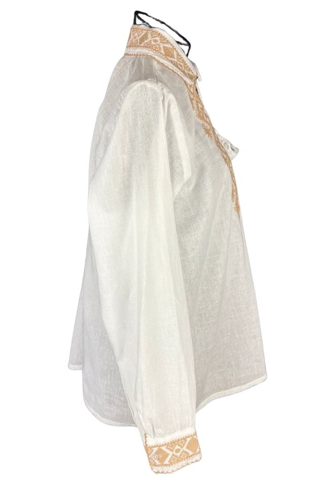 Bluza baieti CPB2 alb/bej
