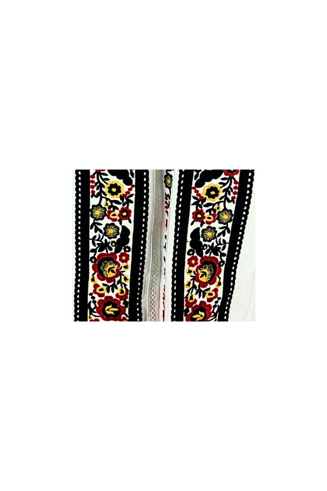 Bluza dama O26F alb/negru inchis