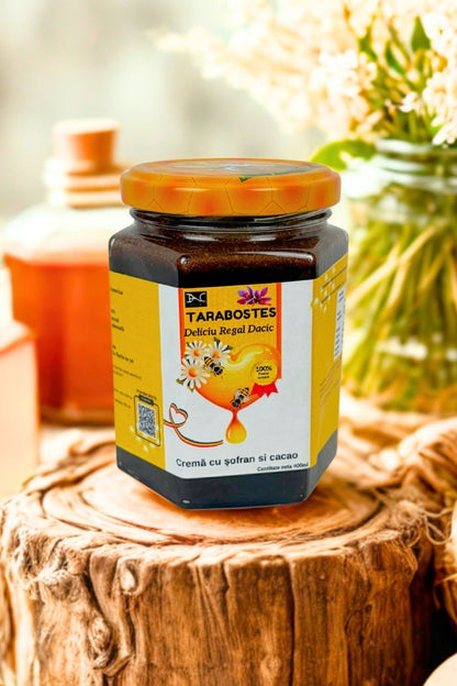 Tarabostes Miere cu cacao si sofran