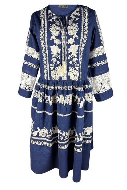 Rochie dama casual RL25 albastru